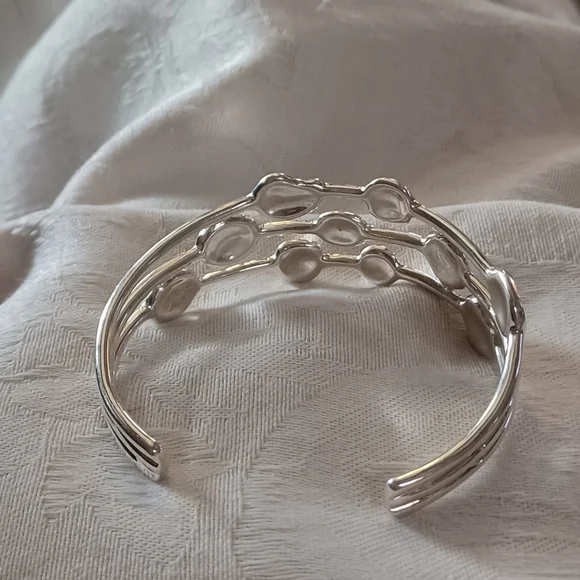 IPPOLITA Onda 3 Row Cuff Bracelet, Sterling Silver - Picture 7 of 13